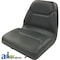 A & I Products Seat, Michigan Style, w/ Slide Track, Deluxe Cushion, BLK 25" x19" x12" A-TMS111BL - alternate 1